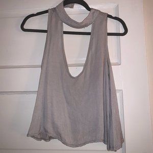Grey "Don't Ask Why" Top
